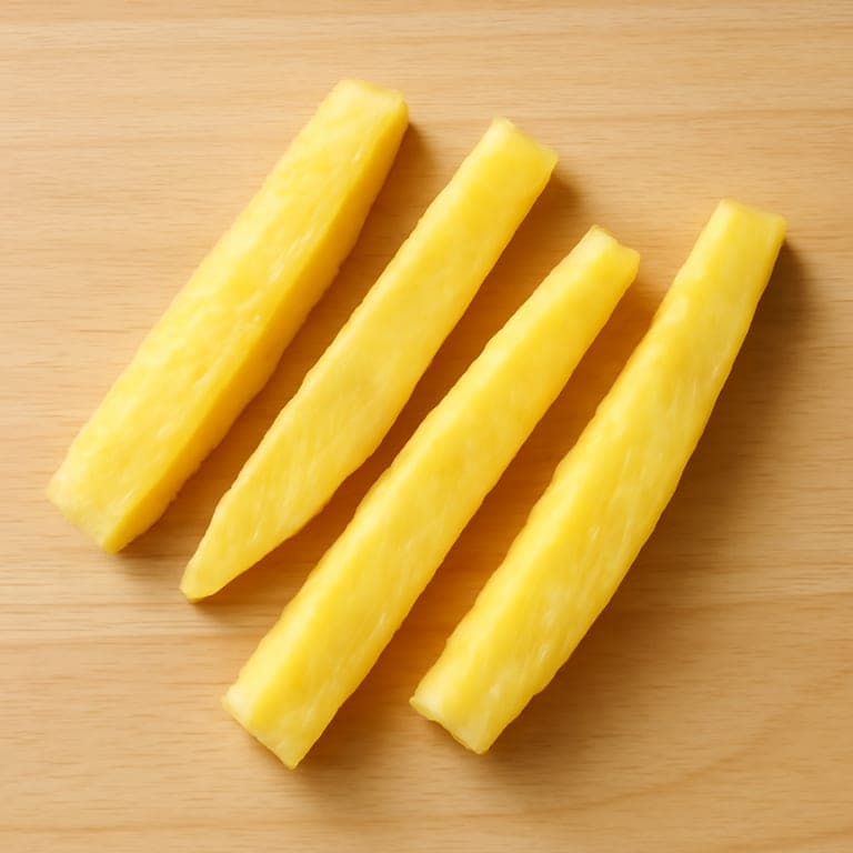 BLW pineapple wedges for 6 month old baby