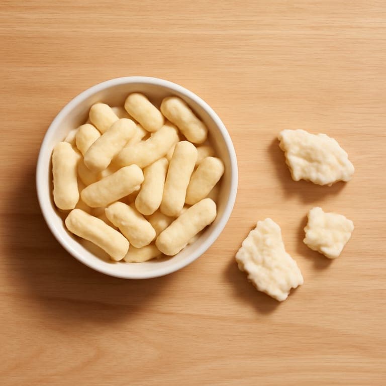 Baby-led weaning safe snacks for 9 month old, no popcorn