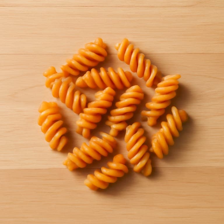BLW rotini pasta cut for 12 month old toddler