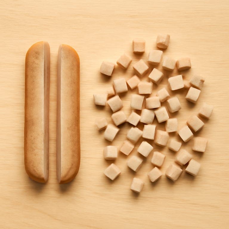 Baby-led weaning sausage cutting for 6 month old