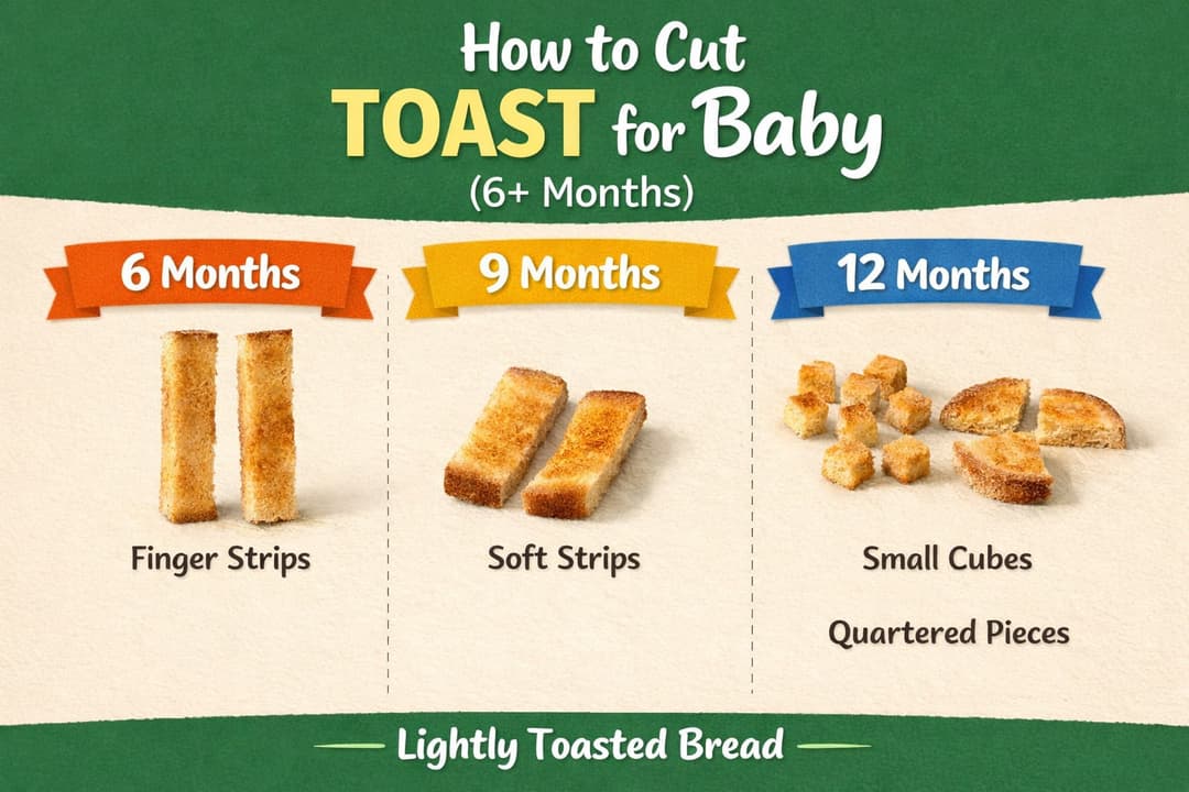 blw toast fingers baby led weaning