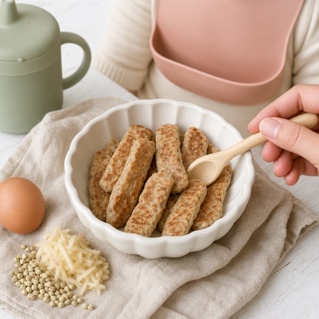 Apple Buckwheat Pancake Strips
