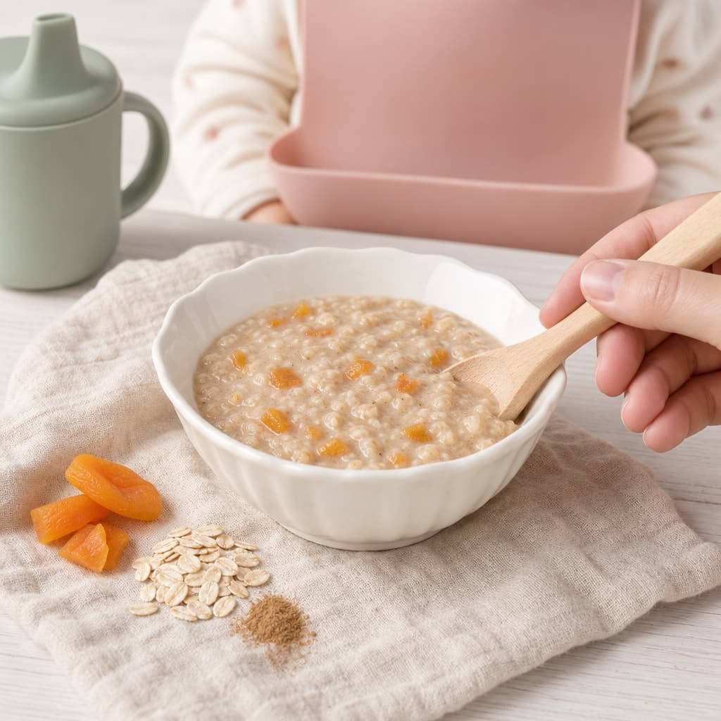 Apricot Oat Breakfast Mash