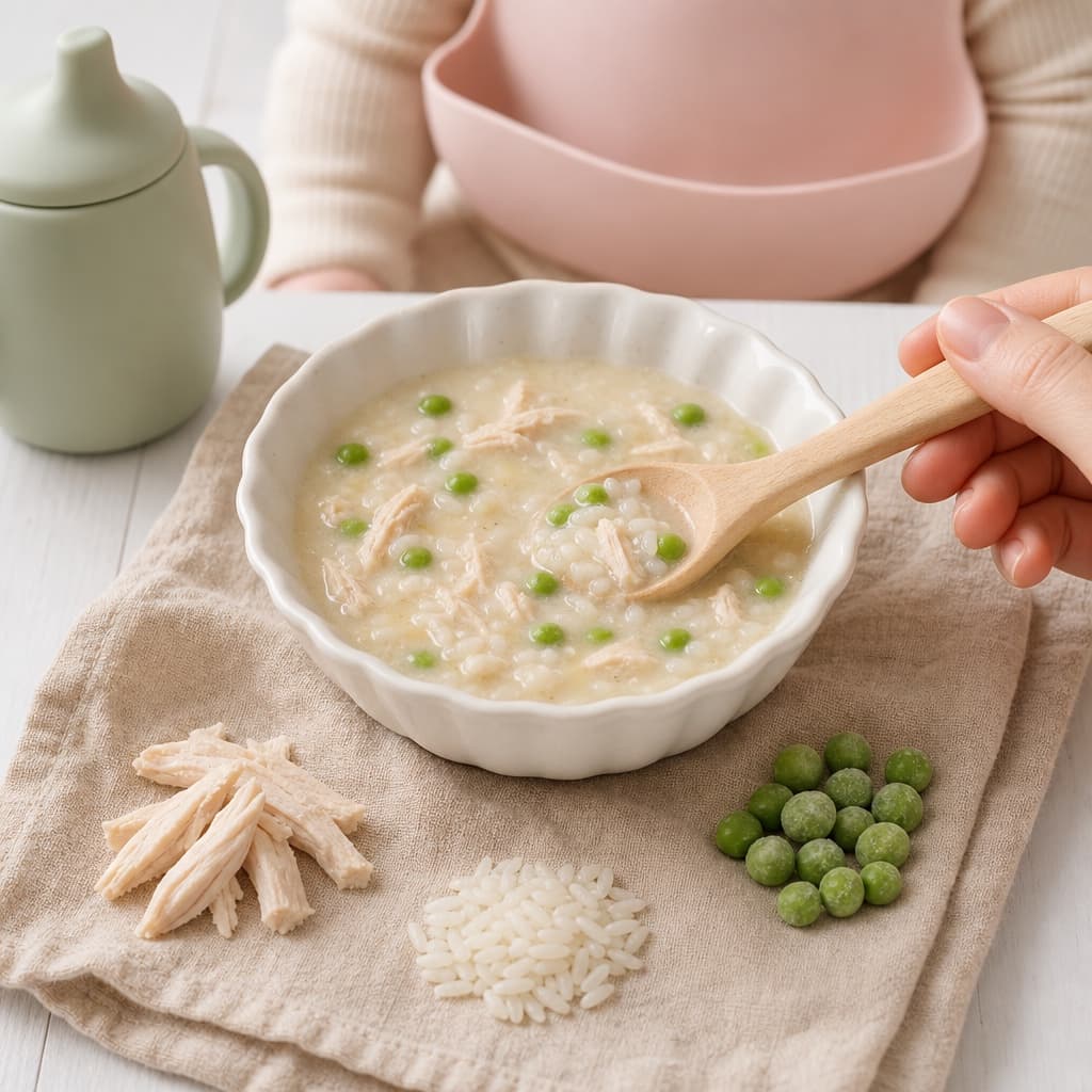 Chicken Pea Rice Soup