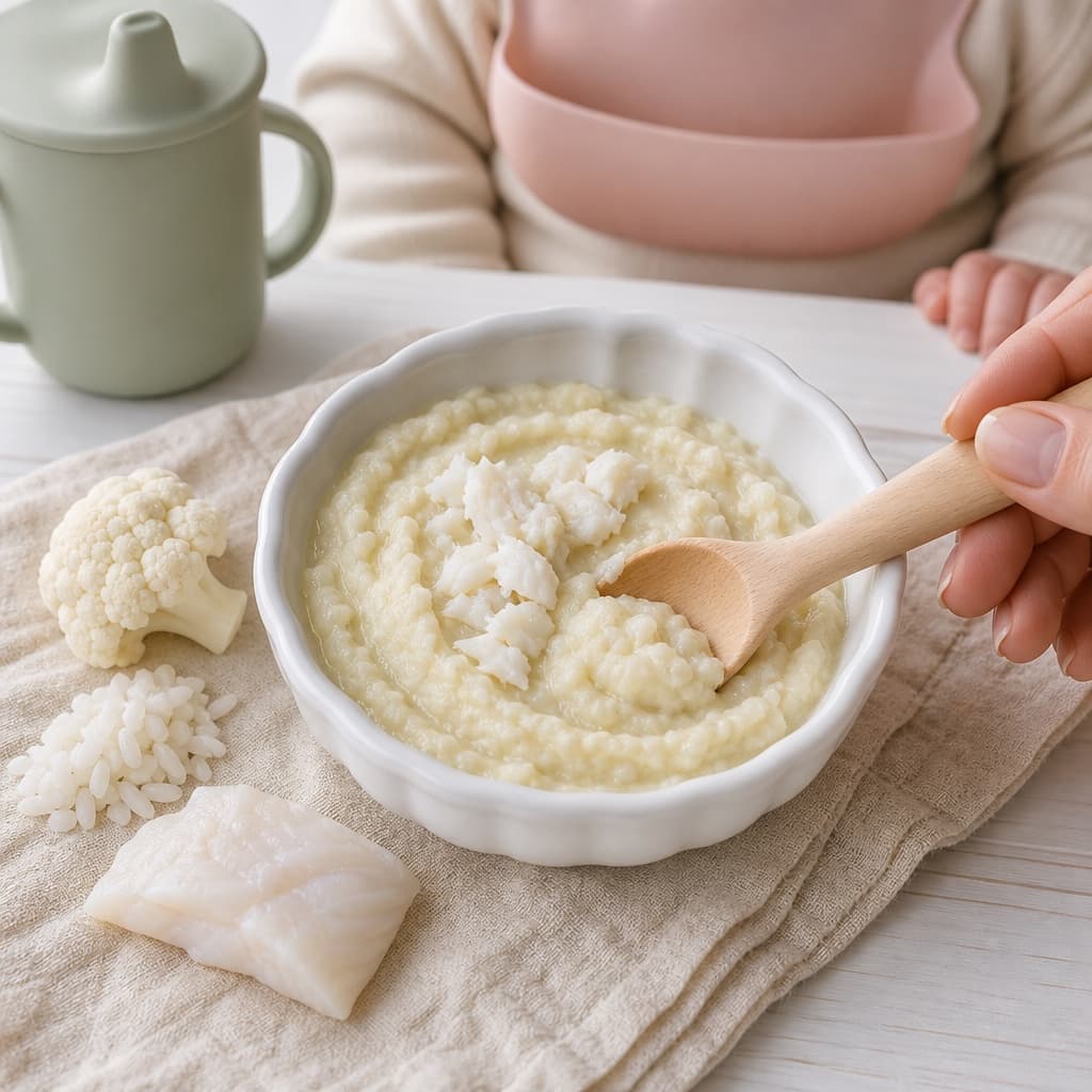 Cod Cauliflower Rice Mash