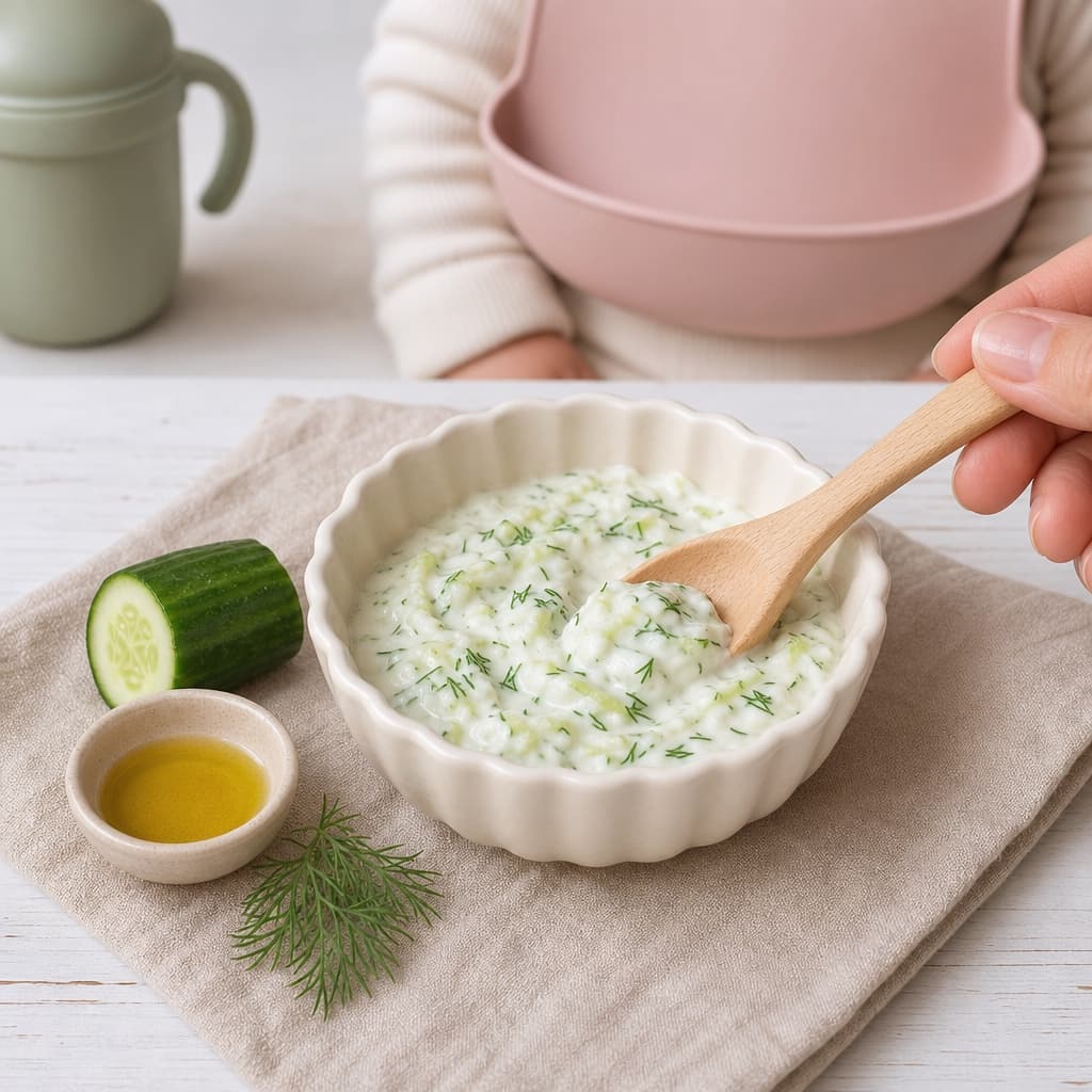 Cucumber Yogurt Dip Bowl