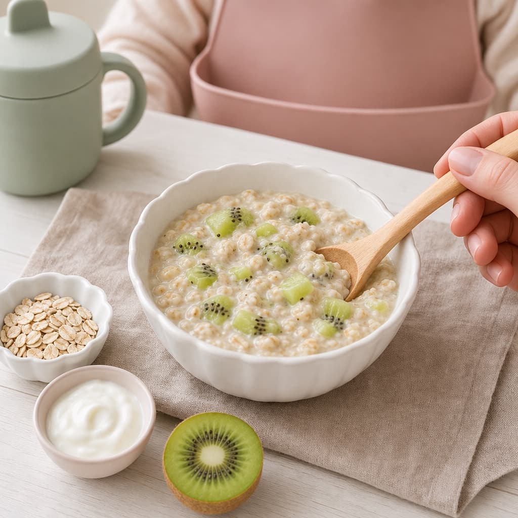 Kiwi Yogurt Oat Bowl