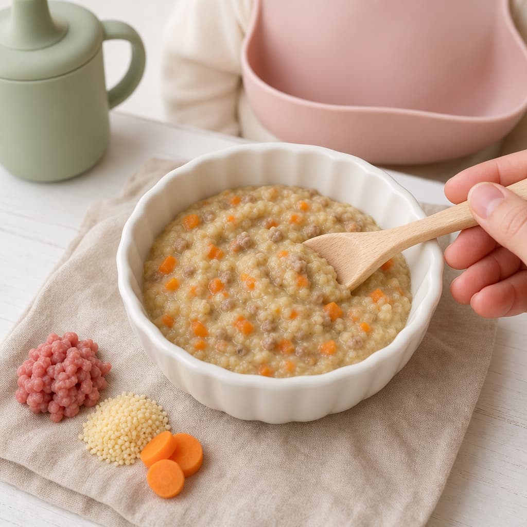 Lamb Carrot Couscous Bowl