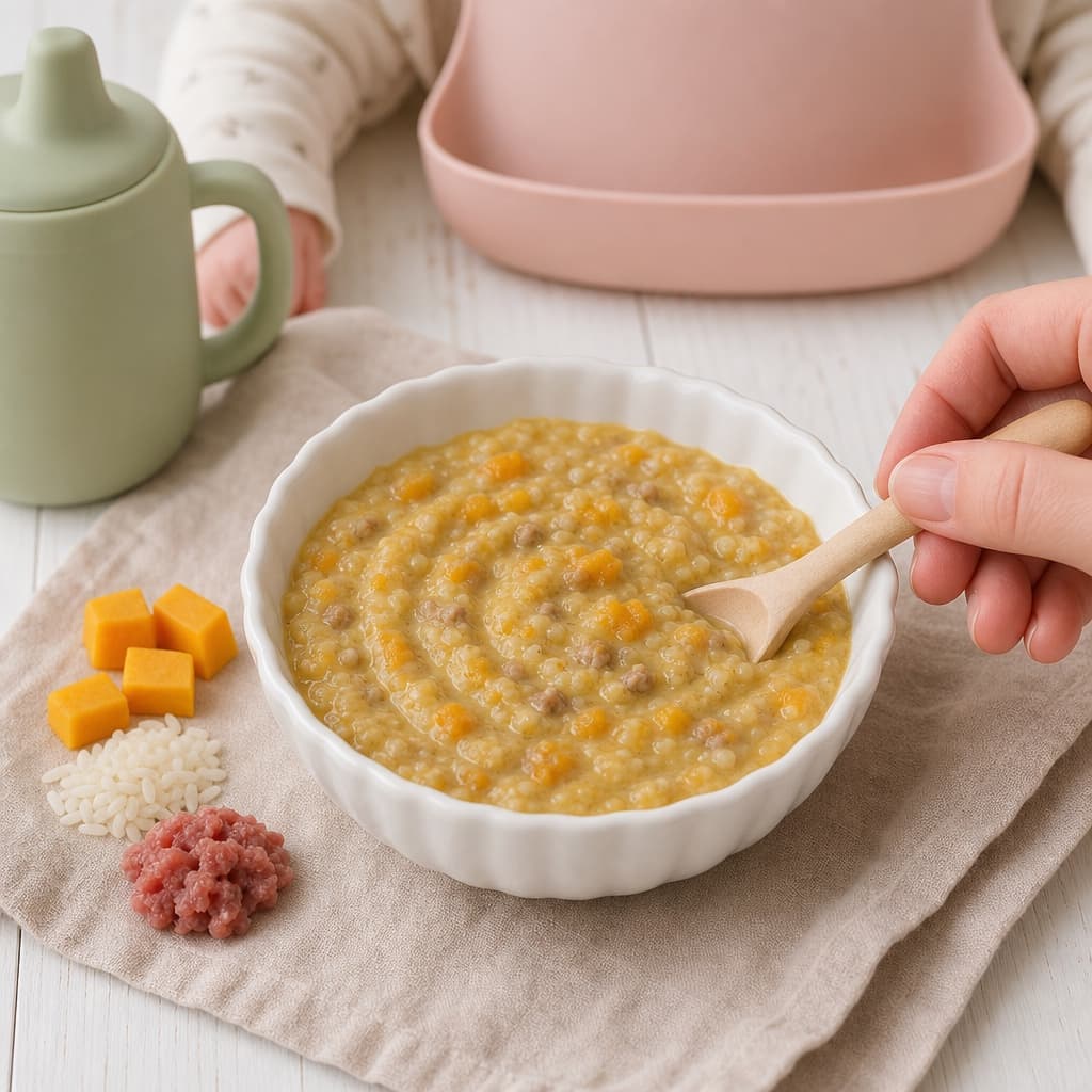 Lamb Pumpkin Rice Stew
