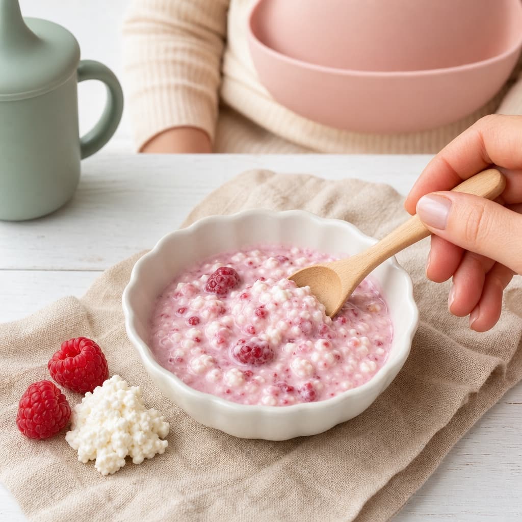 Raspberry Ricotta Bowl
