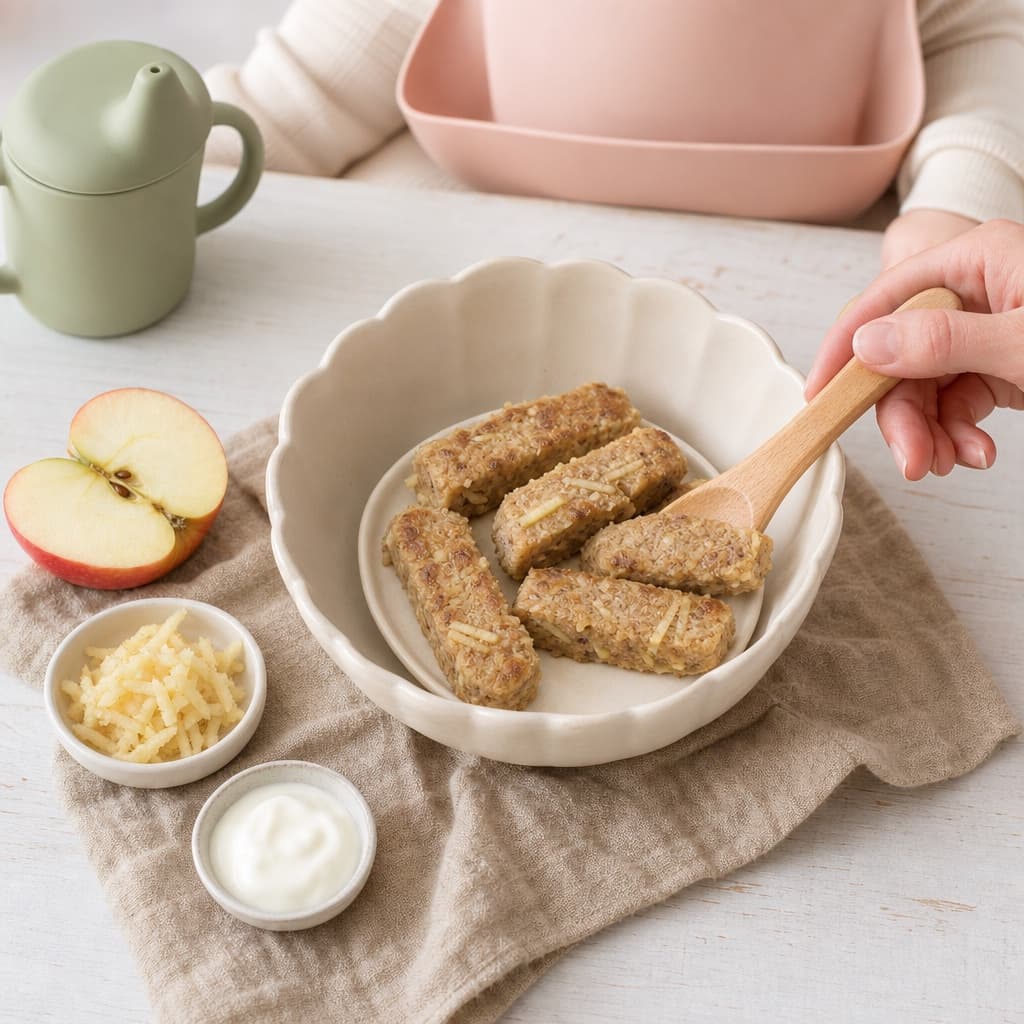 Soft Rye Apple Fingers