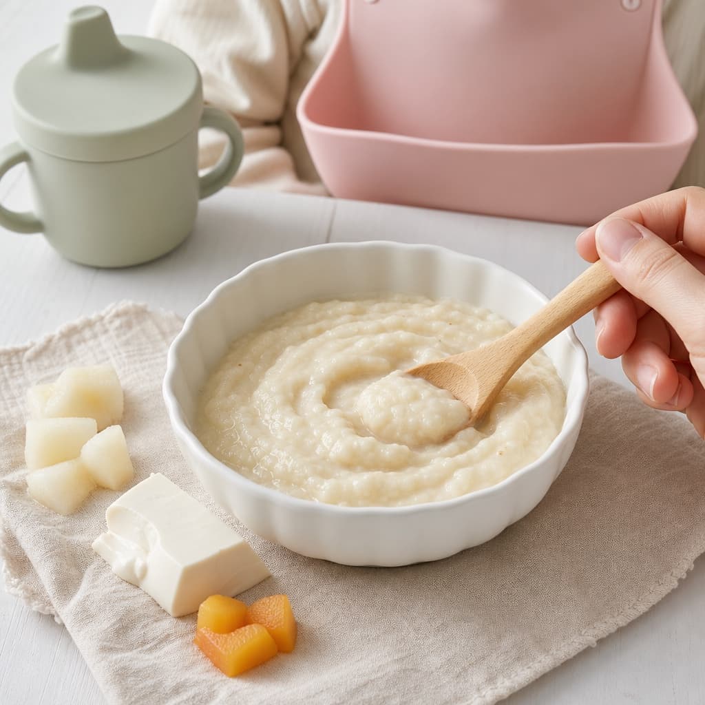 Soft Tofu Fruit Cream