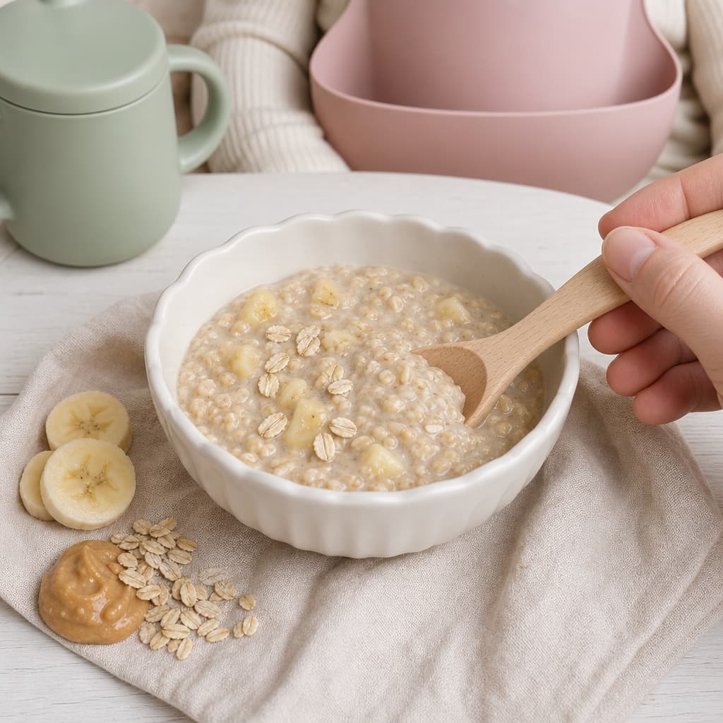 Thin Peanut Banana Oatmeal