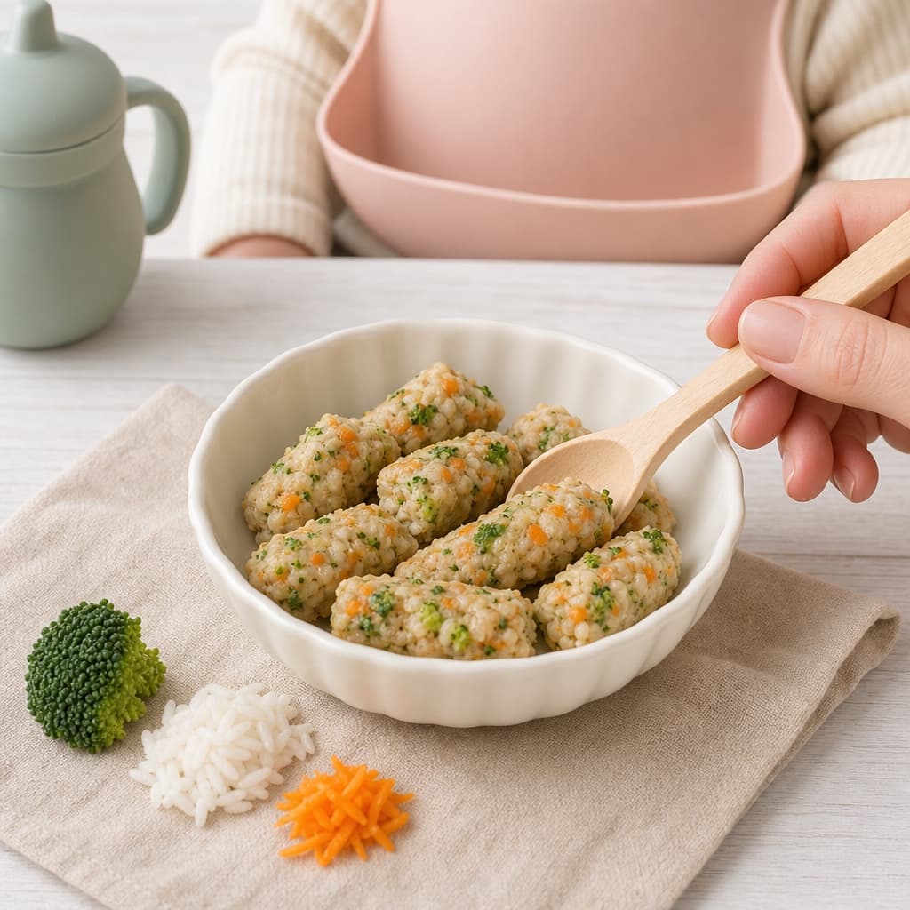 Turkey Broccoli Rice Patties