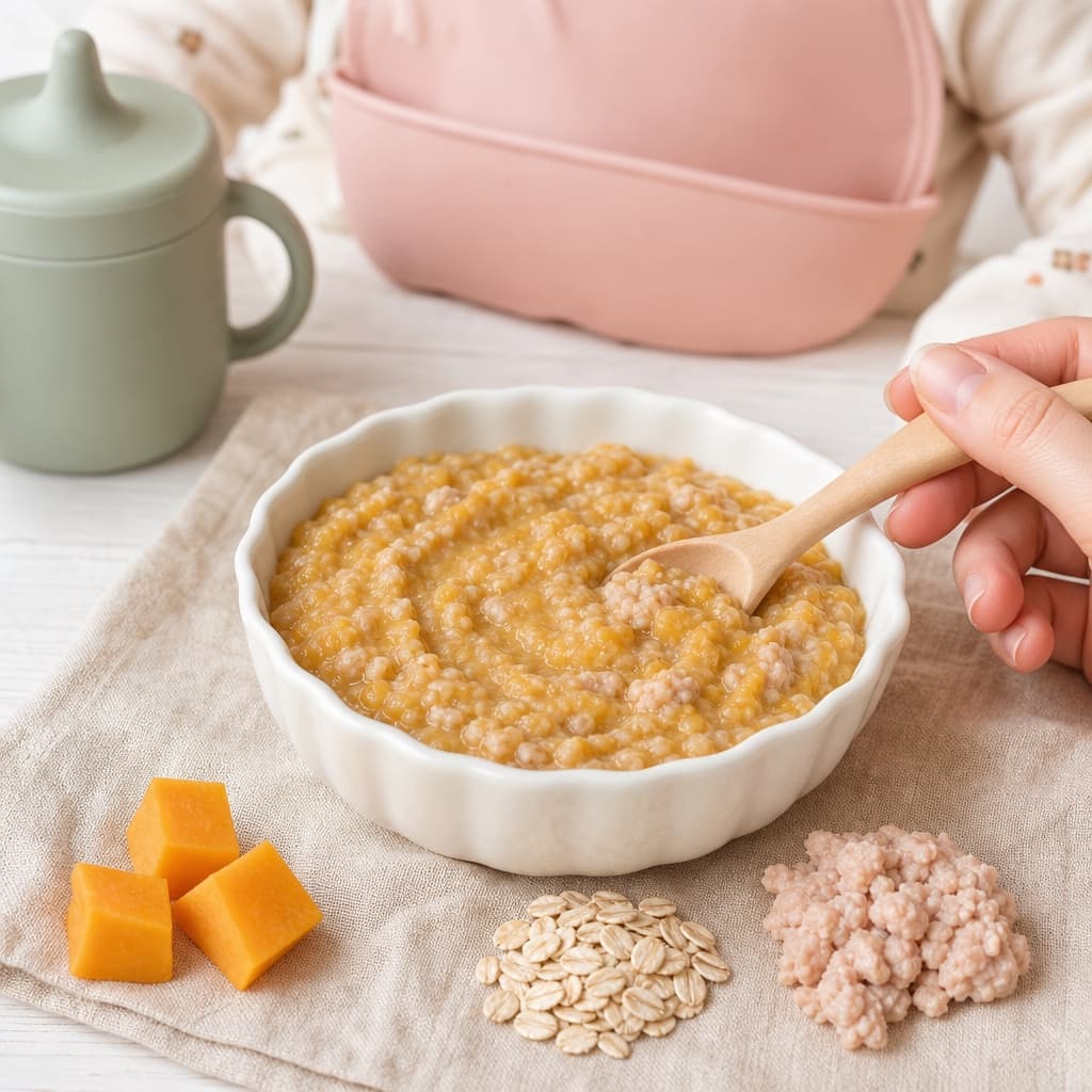 Turkey Pumpkin Oat Stew