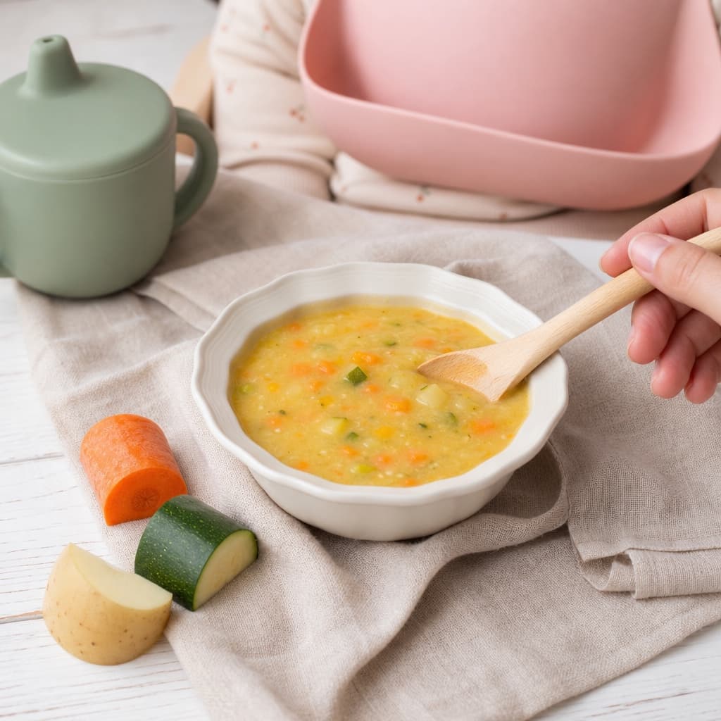 Carrot, Zucchini & Potato Soup